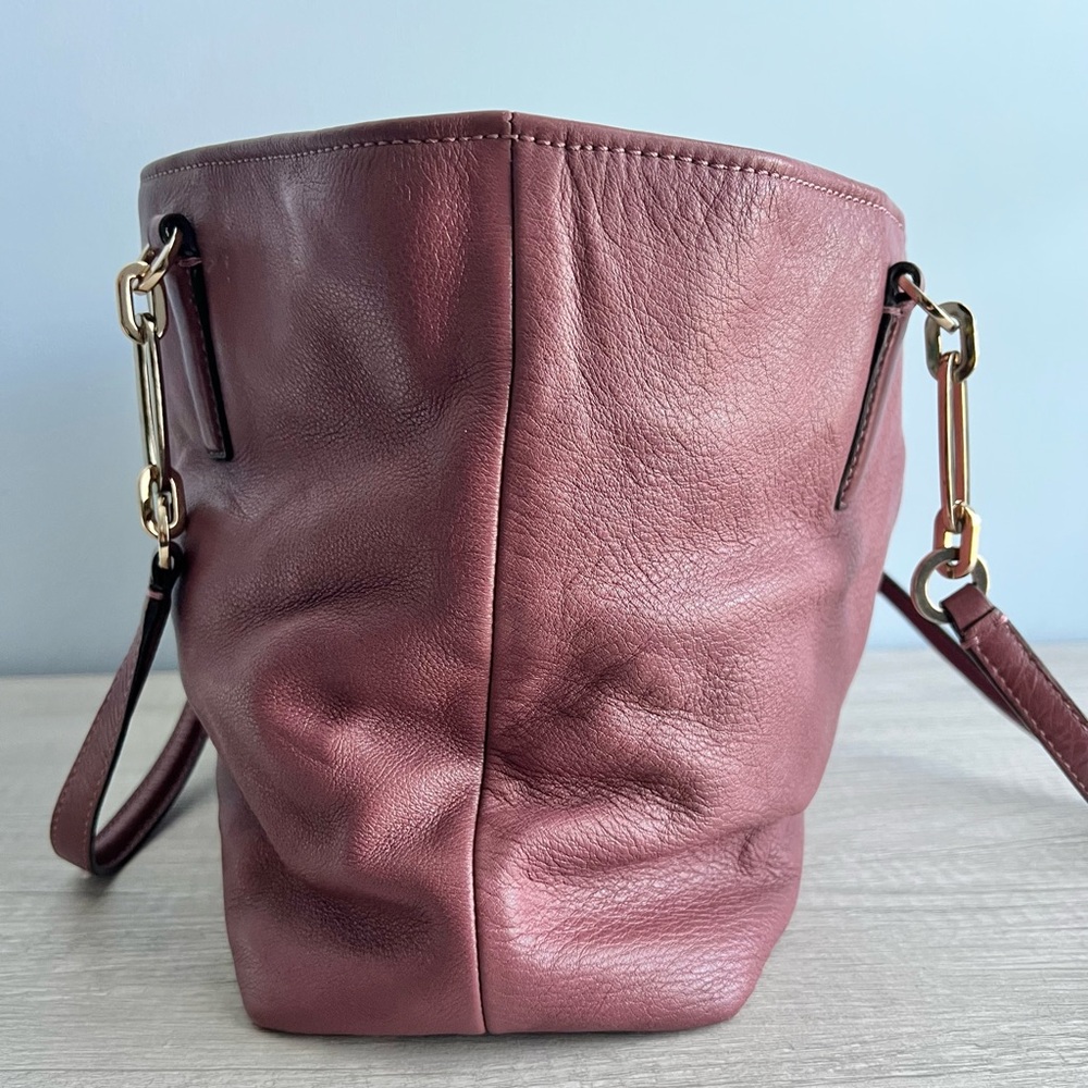 Coach Pebbled Leather Madison Tote with Original Duster - Picture 4 of 14